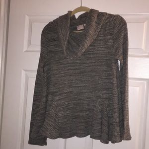 Anthropologie gray sweater